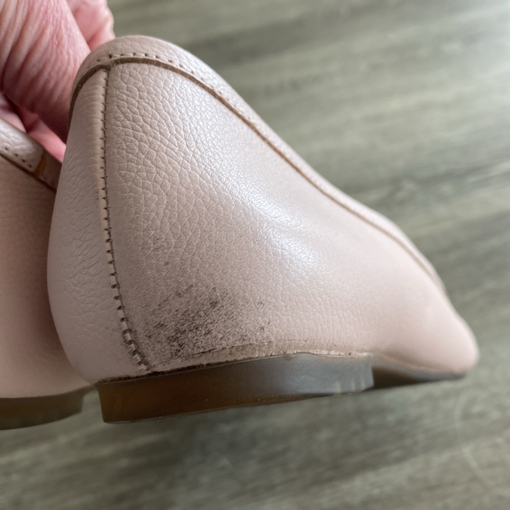Me Too Audra pointy toe loafers flats blush pink 8.5 - Picture 13 of 13